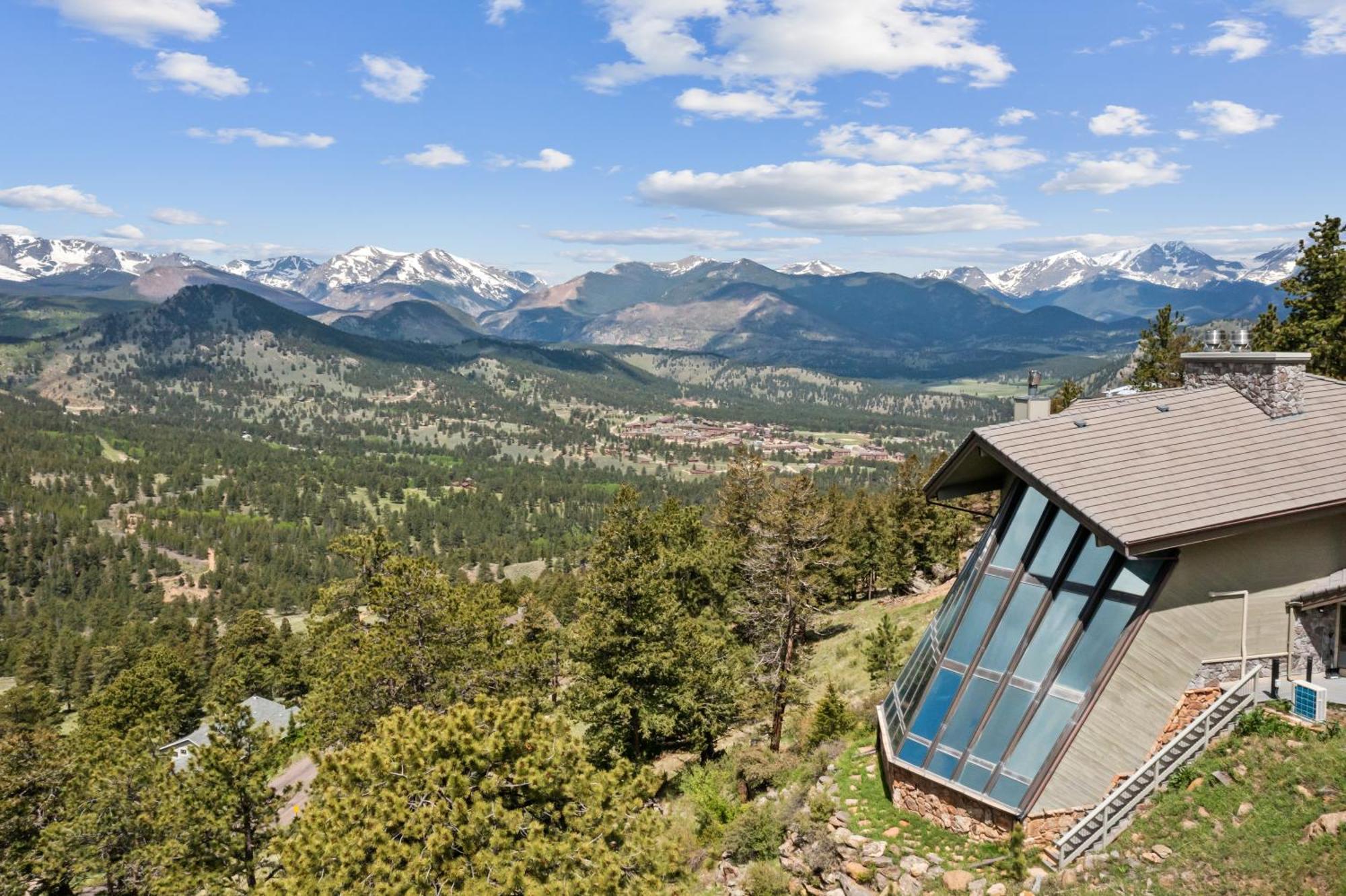Casa De Cristal-Epic Views-Hottub-Sauna-Sleeps 10-Luxury Linens-Stocked Kitchen Estes Park Exteriör bild