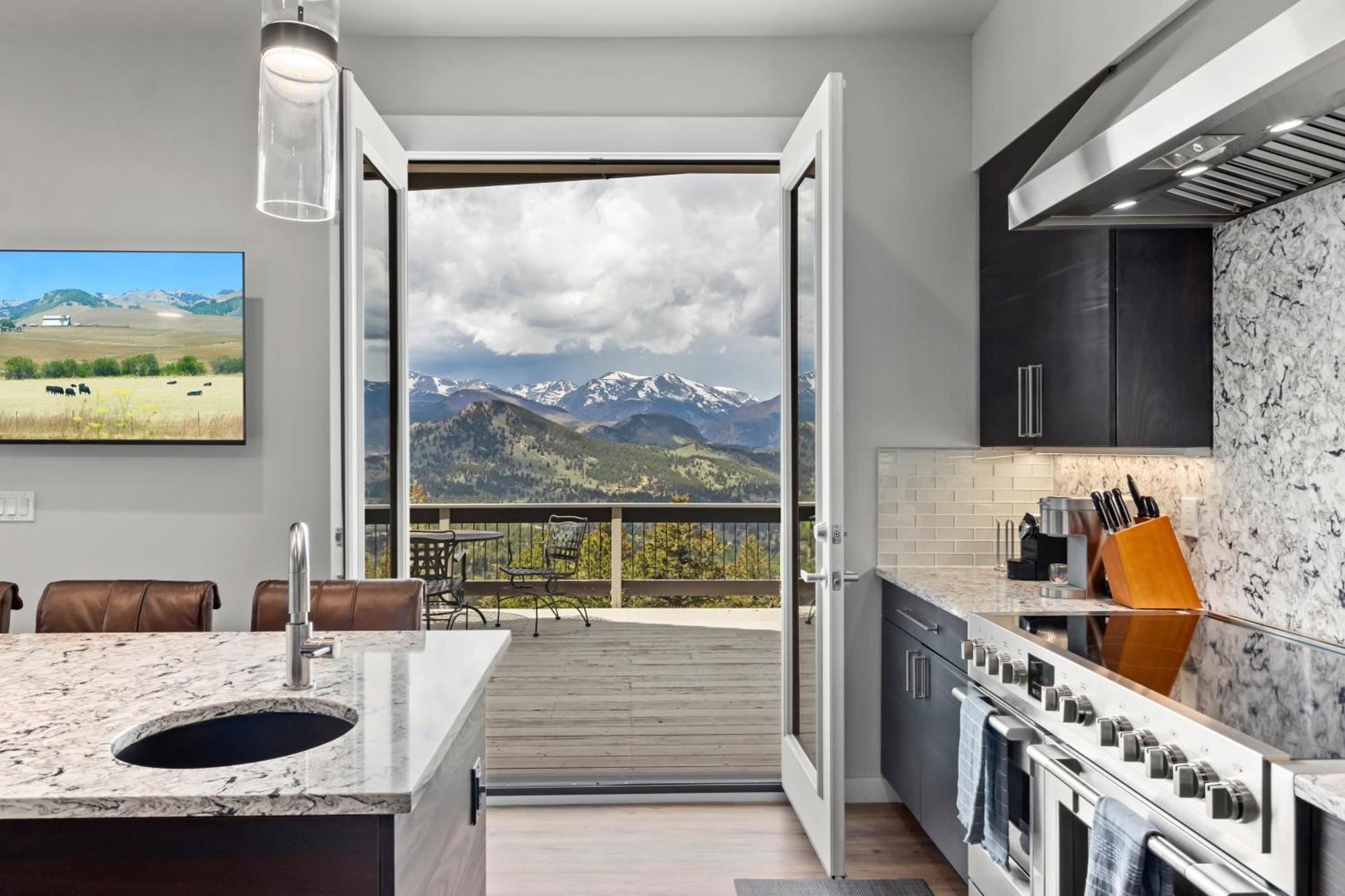 Casa De Cristal-Epic Views-Hottub-Sauna-Sleeps 10-Luxury Linens-Stocked Kitchen Estes Park Exteriör bild