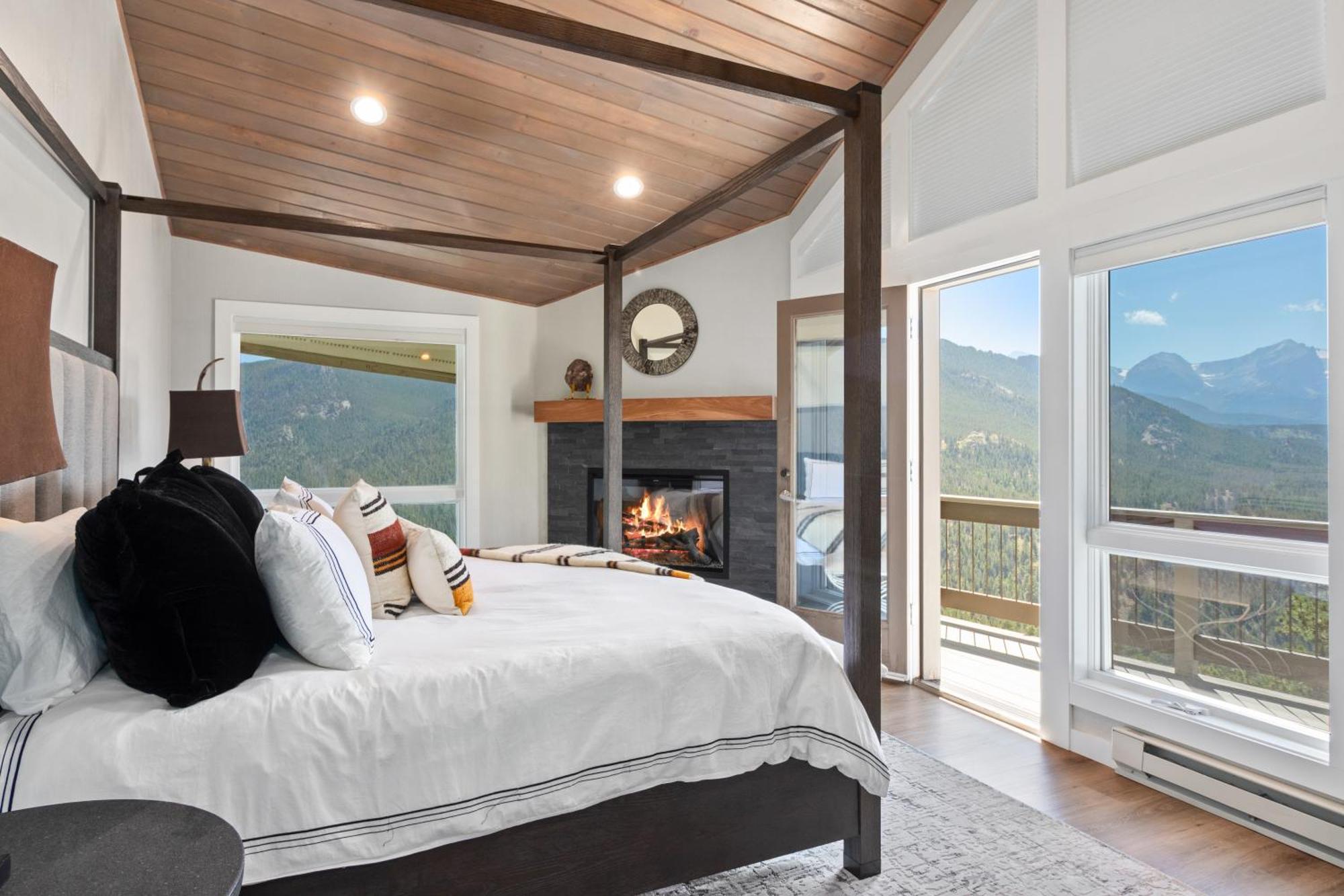 Casa De Cristal-Epic Views-Hottub-Sauna-Sleeps 10-Luxury Linens-Stocked Kitchen Estes Park Exteriör bild